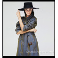 New Casual Women Long Trench Coat